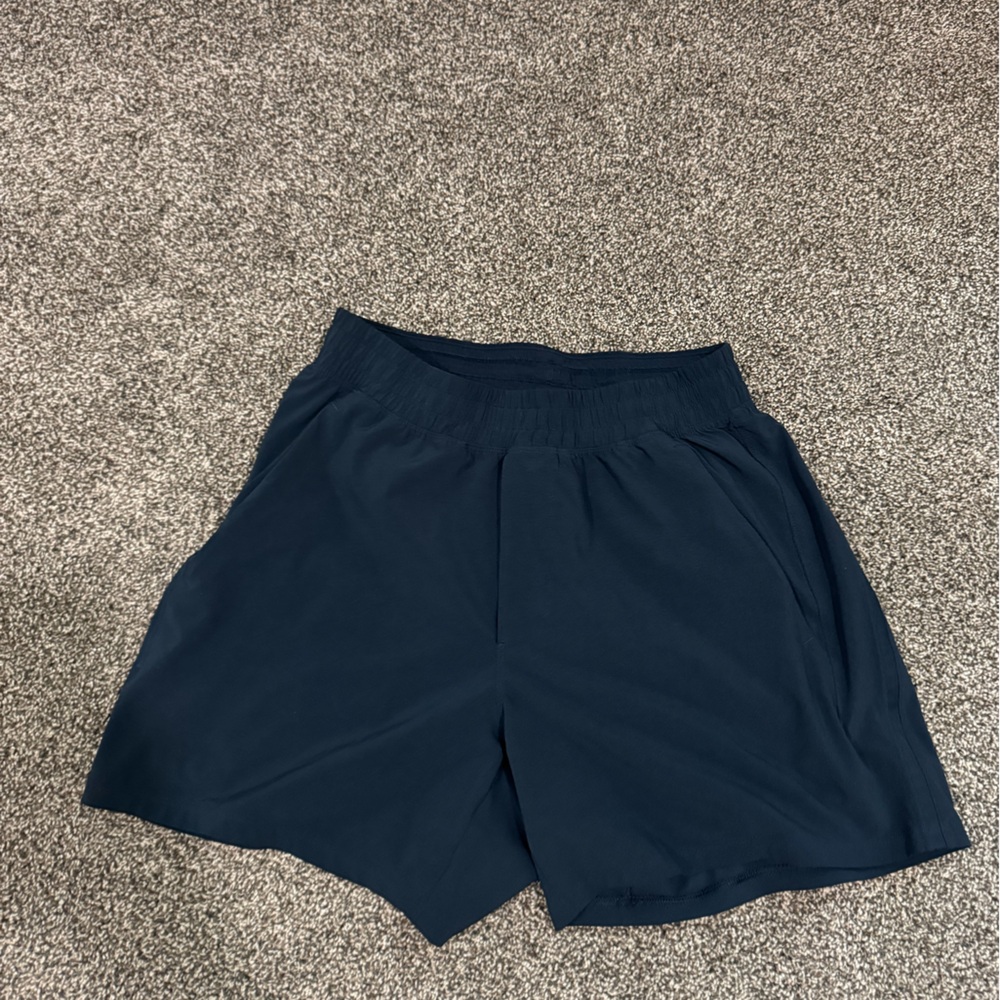 Lululemon Navy Pacebreaker Linerless 5" Shorts - Small